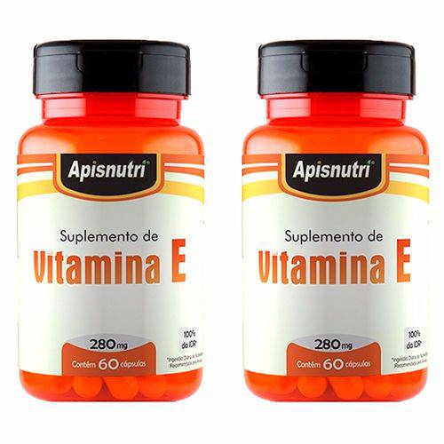 Vitamina e (Tocoferol) - 2 Un de 60 Cápsulas - Apisnutri