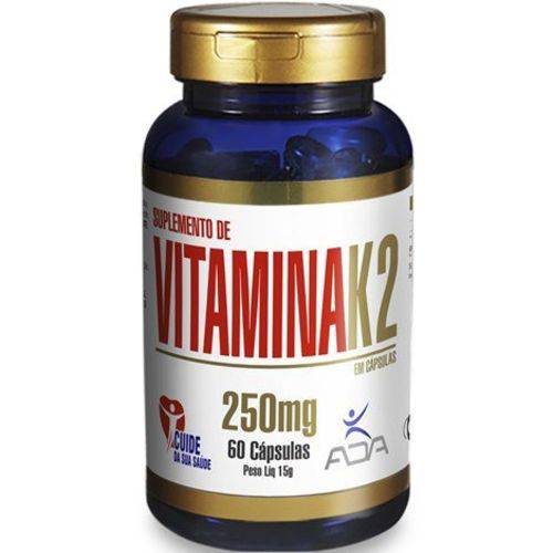 Vitamina K2 60 Cápsulas 250mg Ada