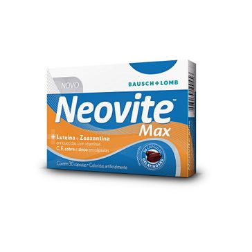 Vitamina Oftalmológica Neovite Max 30 Cápsulas