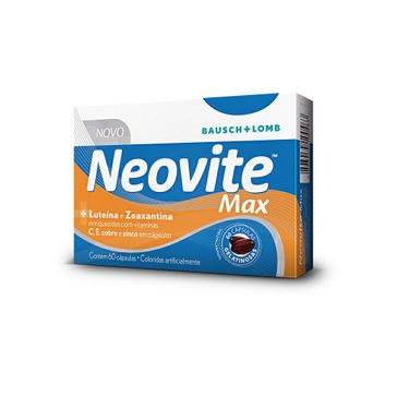 Vitamina Oftalmológica Neovite Max 60 Cápsulas