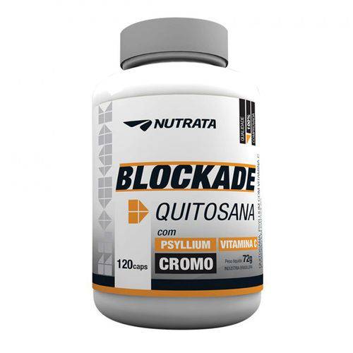 Vitaminas e Minerais BLOCKADE Quitosan - Nutrata 120 Caps