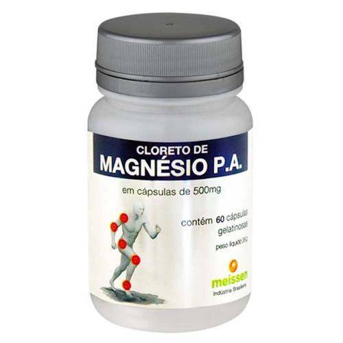 Vitaminas e Minerais CLORETO DE MAGNÉSIO - Meissen - 60 Cápsulas
