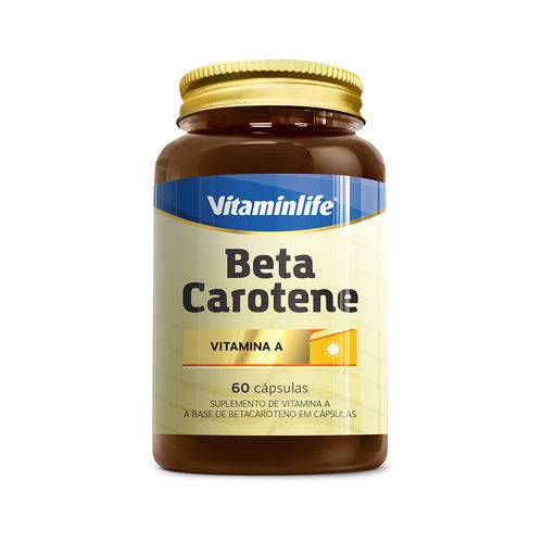 Vitaminlife Beta Carotene Vitamina a 60 Caps