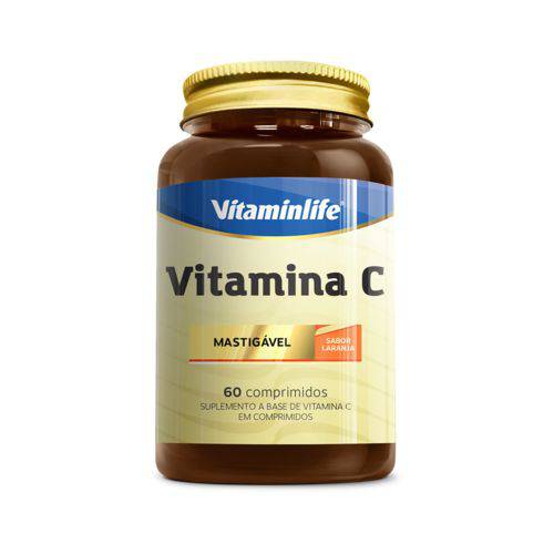 Vitaminlife Vitamina C Mastigavel 60 Comp Laranja