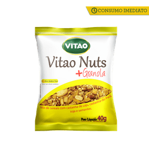 Vitao Nuts com Mix de Granola 40g - Vencimento Maio/19