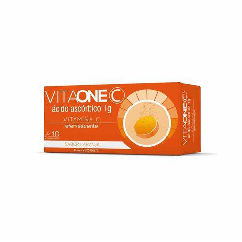 Vitaone C 1g 10 Comprimidos - Laranja