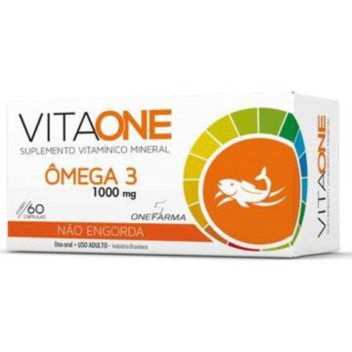 Vitaone Suplemento Vitamínico com Omega 3 1000mg com 60 Capsulas - Cimed
