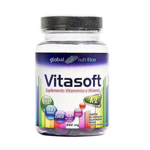 Vitasoft 60Caps Global Nutrition - Multivitaminico