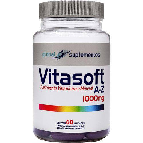 Vitasoft A-Z 1000mg (60 Caps) - Global Suplementos