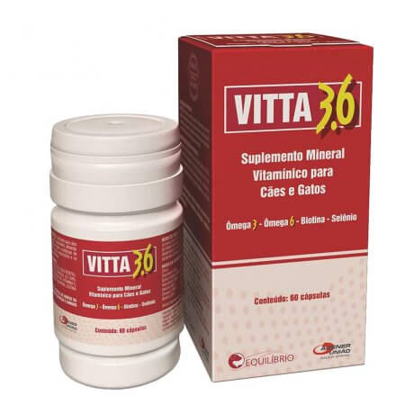 Vitta 3.6 Suplemento Mineral Vitamínico - 60 Cápsulas -