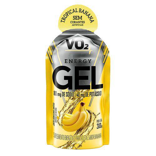 VO2 Energy Gel Banana 10 Sachês - Integralmedica