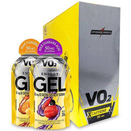 Vo2 Energy Gel Caffeine 10 Sachês - Integral Médica - Integral Médica