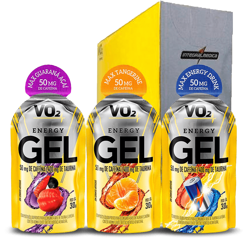 Vo2 Energy Gel Caffeine (10unid-30g) IntegralMedica