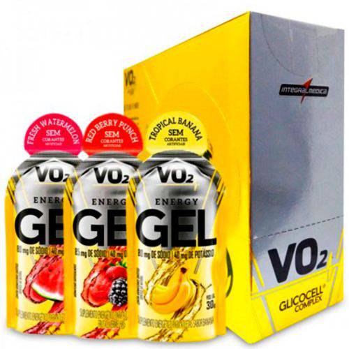 VO2 Energy Gel (Caixa C/ 10 Unidades de 30g)