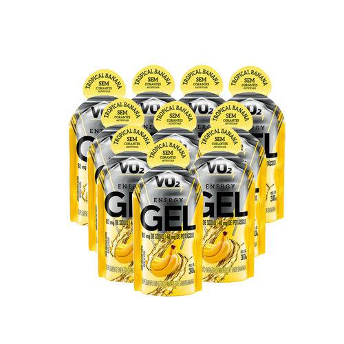 VO2 Energy Gel (cx C/ 10uni) - Integralmédica-Banana