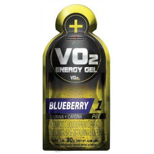 Vo2 Gel Pre-Treino Blueberry 30gr - Integralmédica