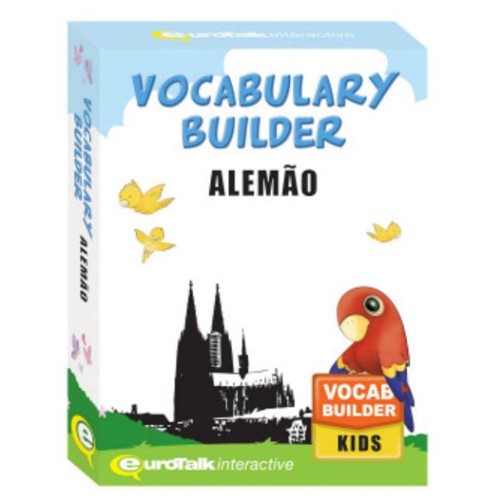 Vocabulary Builder Alemao - Cd Rom