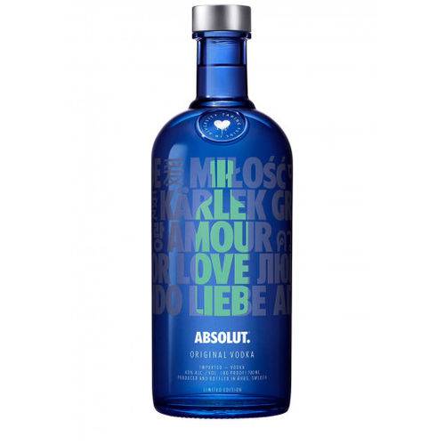 Vodka Absolut a Drop Of Love 1000ml
