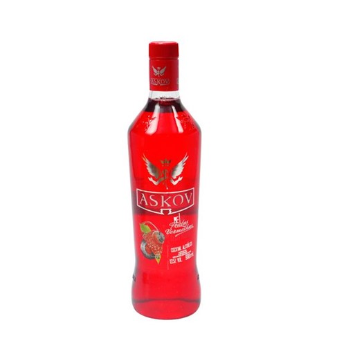 Vodka Askov 900ml Sabores Frutas Vermelhas