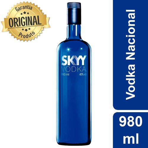 Vodka Nacional Garrafa 980ml - Skyy