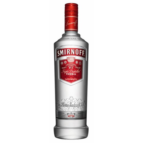 Vodka Smirnoff 600ml Red