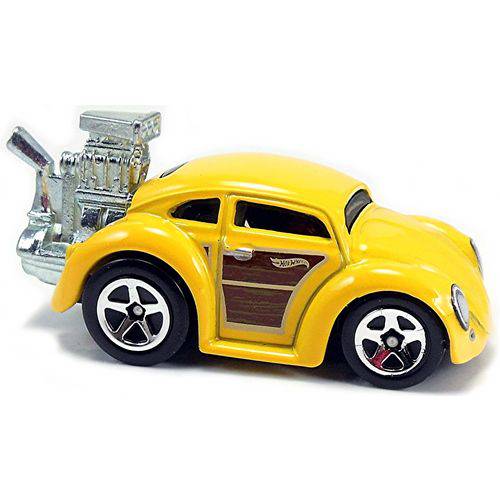 Volkswagen Beetle - Carrinho - Hot Wheels - Tooned - 07/10 - 172/365 - 2015 - Dvb38