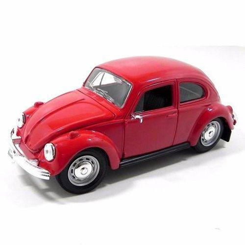 Volkswagen Fusca Beetle 1:24 Maisto Vermelho