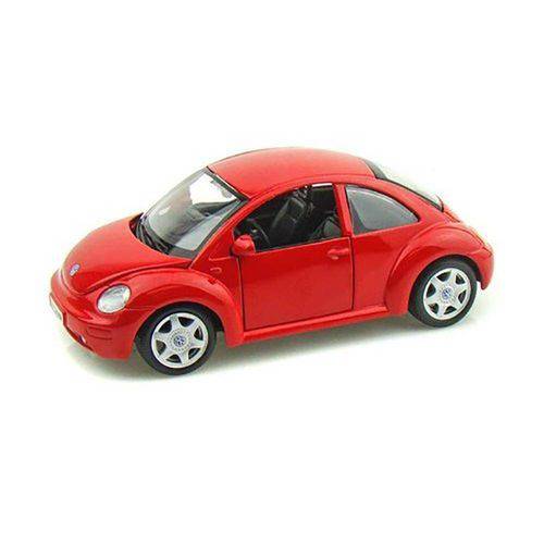 Volkswagen New Beetle 1:25 Maisto Vermelho