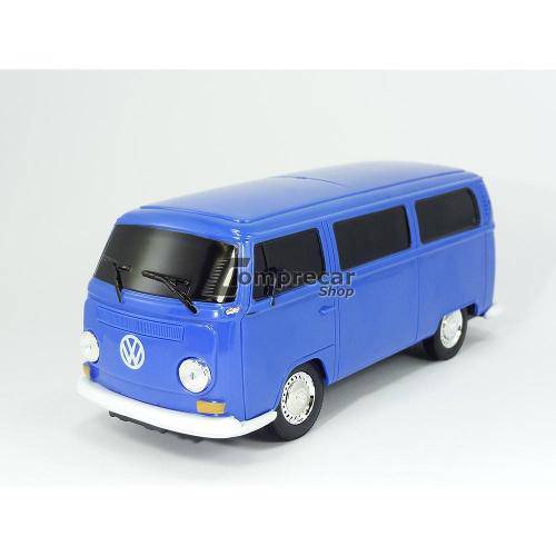 Volkswagen Van Kombi Controle Remoto 1:24 Cks Azul