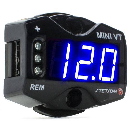 Voltímetro Digital Stetsom Mini Vt - 7 a 30 Volts