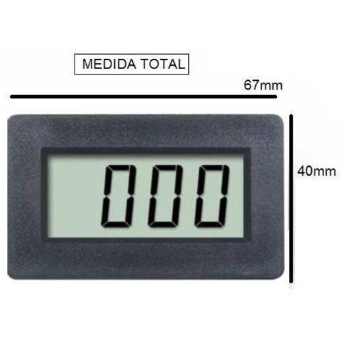 Voltímetro Medidor Meter Digital LCD 3 1/2d Pm 428 438