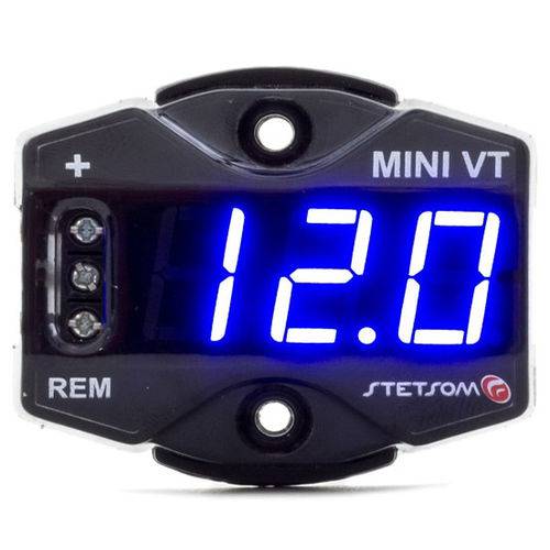 Voltímetro Mini Stetsom Medidor de Bateria Mini Vt Digital