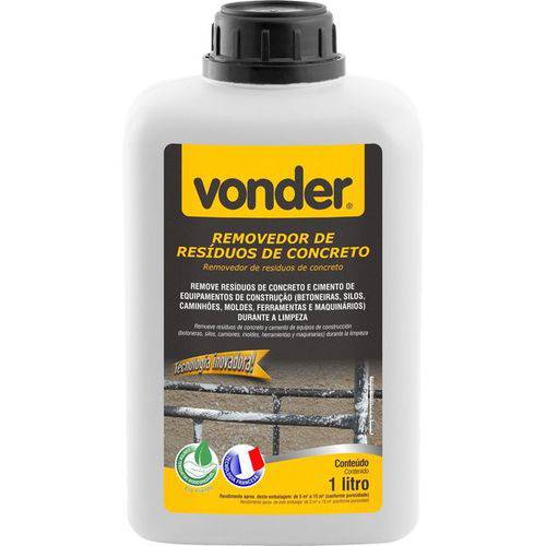 Vonder - Removedor de Resíduos de Concreto, Biodegradável, 1 Litro