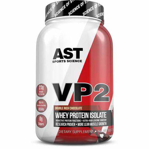 VP2 Whey Protein 100% Hidrolisado e Isolado com Selo Oficial Ast Sports Science