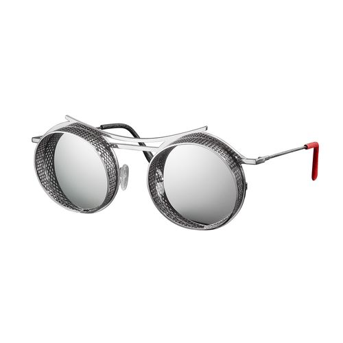 Vysen Onix 02 Prata Brilhante Lentes Espelhada Prata - Oculos de Sol