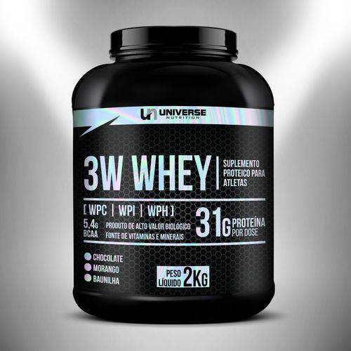 3W Whey 2kg - Universe Nutrition