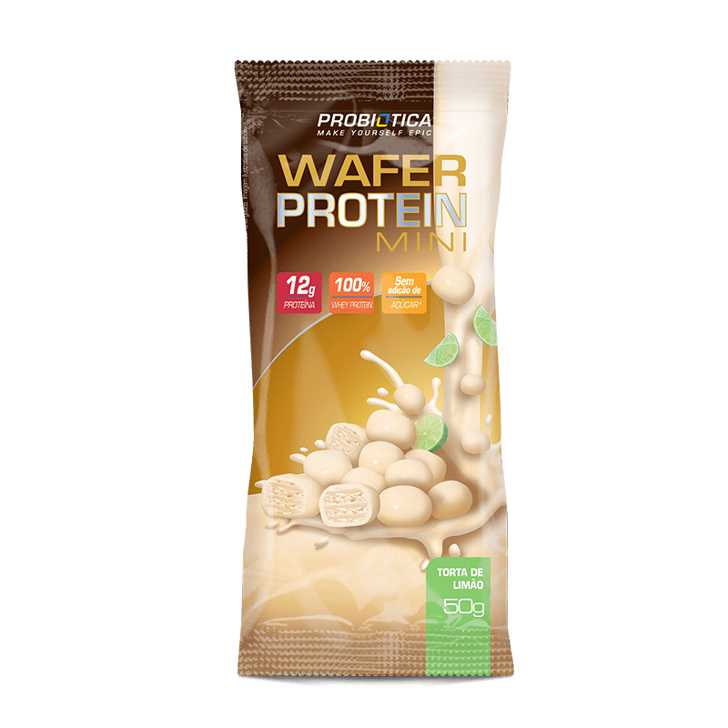 Wafer Protein Mini (12unid-50g) Probiótica