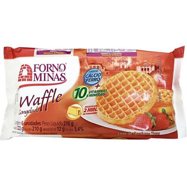 Waffle Tradicional Forno de Minas 210g