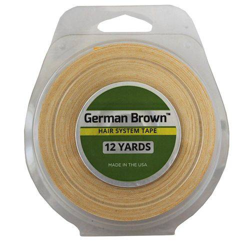Walker Tape German Brown Fita para Protese Capilar 2cm X 12 Yd