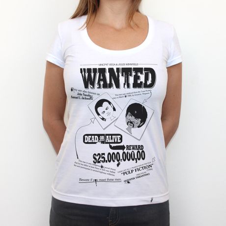 Wanted - Camiseta Clássica Feminina
