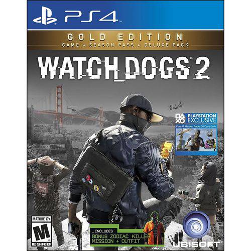 Watch Dogs 2 Gold Edition - PS4