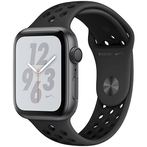 Watch Nike+ Series 4 Gps 44mm Space Grey Aluminium Case With Anthracite/black Nike Sport Band