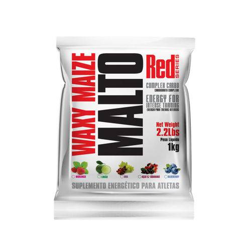 Waxy Maize Malto 1kg Morango - Red Series