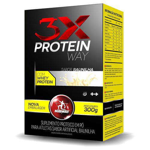 Way 3x Protein Time Release 300 G - Midway