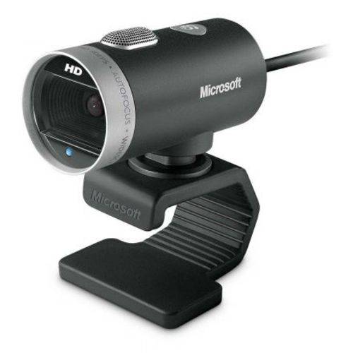 Web Cam Microsoft 6ch-00001 Lite Preto