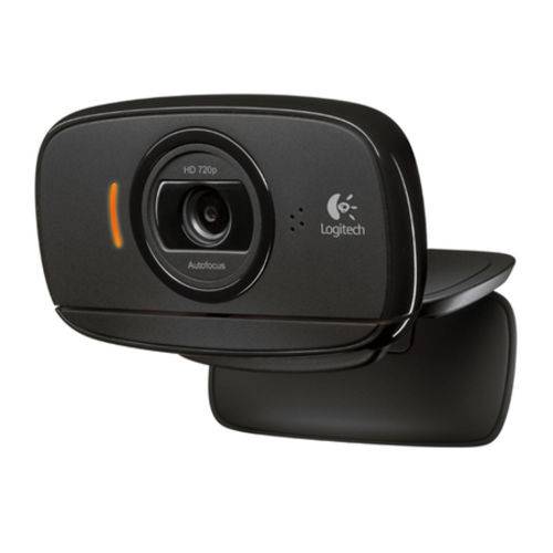 Webcam C525 Giratória Hd 720p 8 Mega Preta