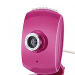 Webcam Facebook Wc048 Usb Pink - Multilaser