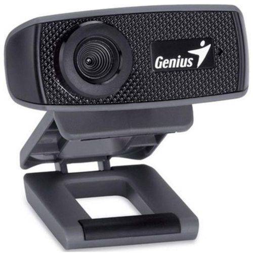 Webcam Genius 32200223101 Facecam 1000x, 720p HD Preto - USB, com Microfone