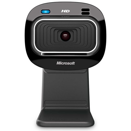 WebCam LifeCam Full HD USB Preta HD-300 Microsoft