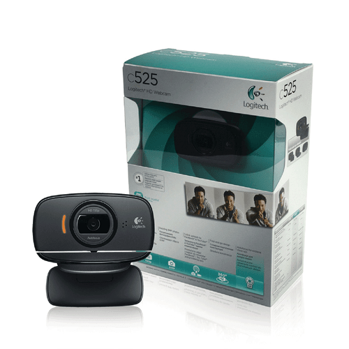 Webcam Logitech C525 HD 720p Rotação 360 | 960-000715 1958